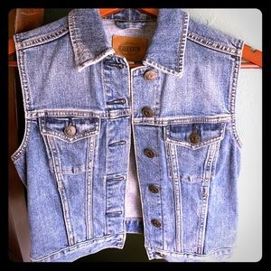 Fossil Denim Vest